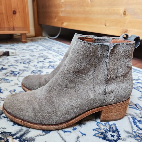 KorkEase Shoes Korkease Mindo Gray Suede Ankle Boots Size 75